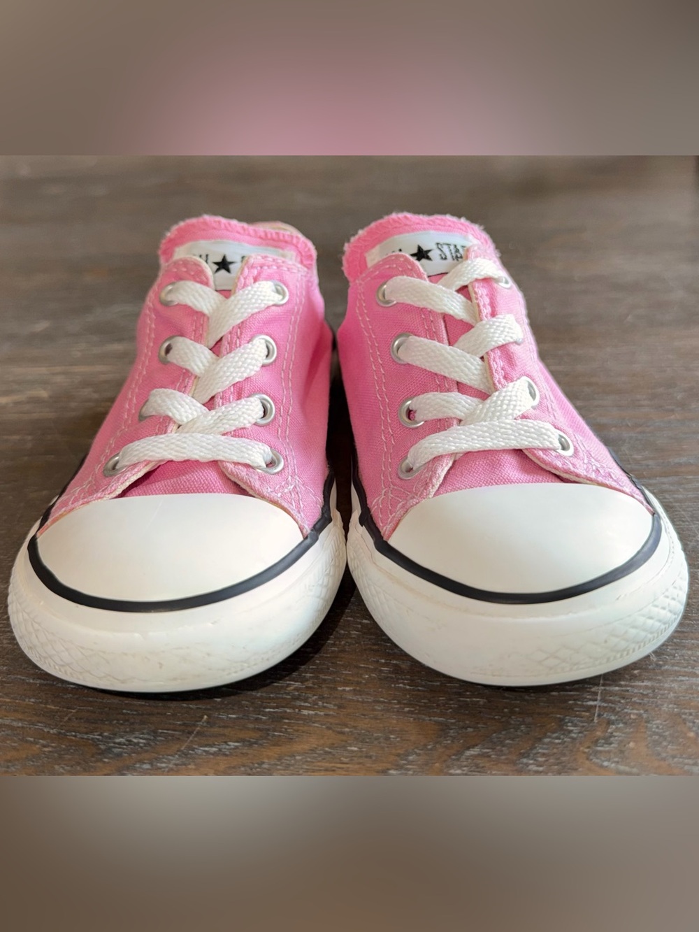 Pink Converse All Star Chuck Taylor Low Top Sneakers size 9 - Picture 2 of 10